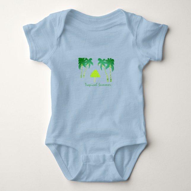 Tropical Summer T Shirt (Framsida)