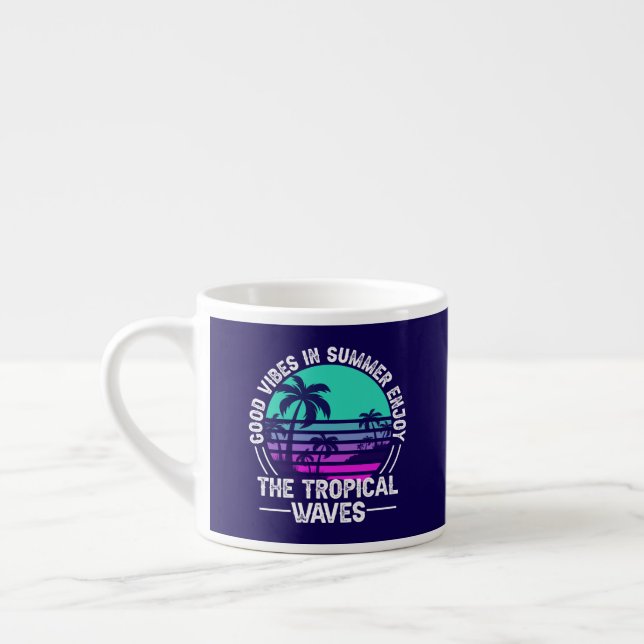 Tropical Summer Vibes-82646 Espressomugg (Vänster)