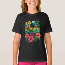 Tropical Summer Vibes Toucan T-Shirt - djärv Blomm