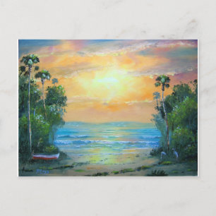 Tropical Sunny Beach Vykort
