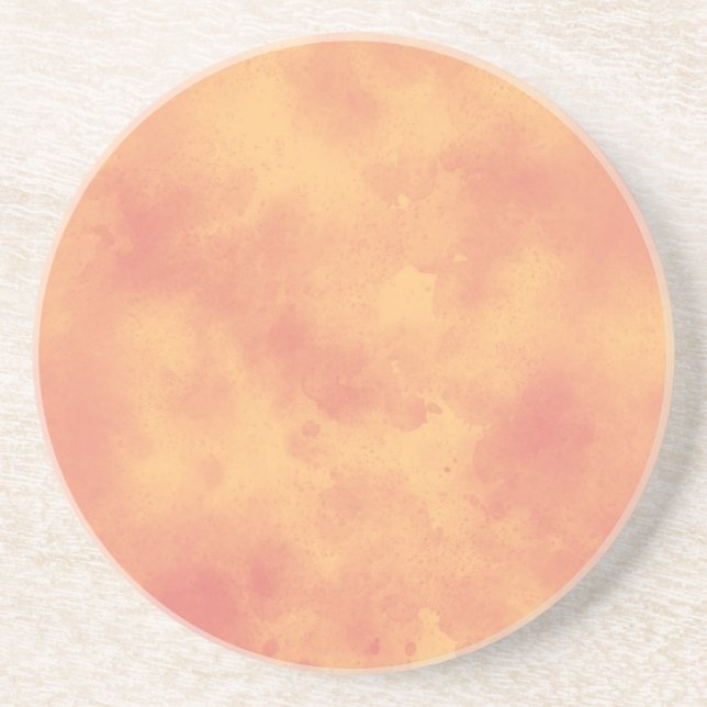 Tropical Sunrise Cloud Effect Sandstone Underlägg (Framsidan)