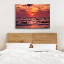 Tropical Sunset Beach Naples, Florida Affisch