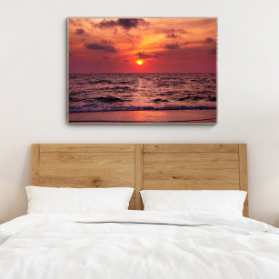 Tropical Sunset Beach Neapel, Florida Poster