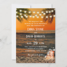 Tropical Sunset Beach WedGlow Mason Burk