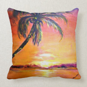 Tropical Sunset Kudde