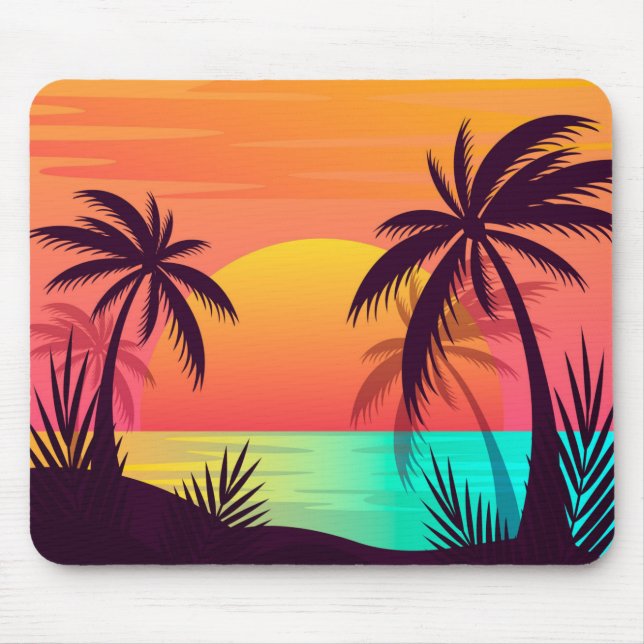 Tropical Sunset Musmatta (Framsidan)