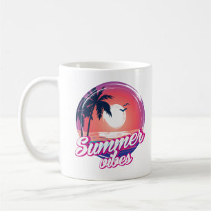 Tropical Sunset Summer Vibes Kaffemugg