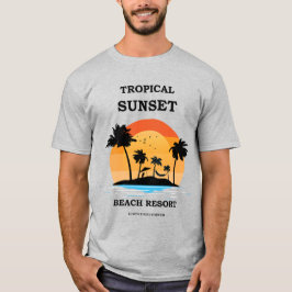 Tropical Sunset T Shirt