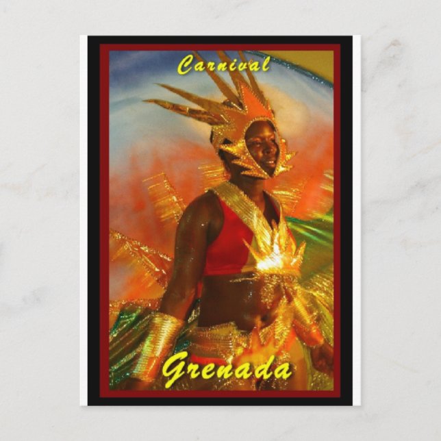 Tropical Sunset Vykort (Framsida)