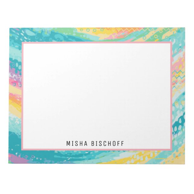 Tropical Tide Bassäng Dreams Anteckningsblock (Framsida)