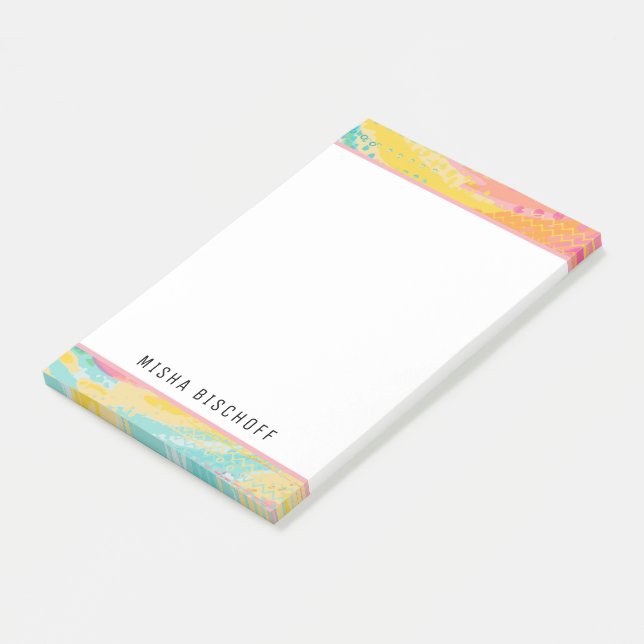 Tropical Tide Bassäng Dreams Post-it Block (Vinklad)