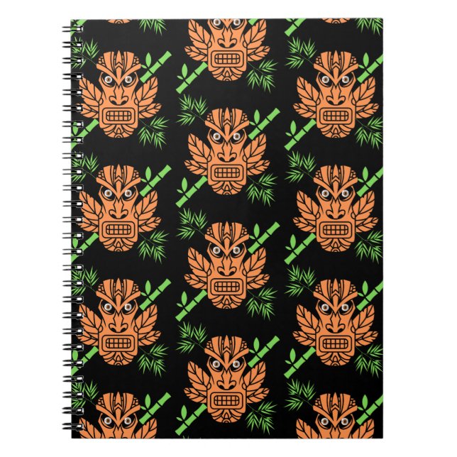 Tropical Tiki Anteckningsbok (Framsidan)