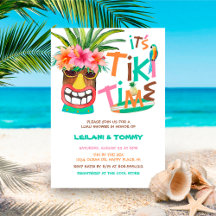 Tropical Tiki Luau Par Shower