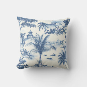Tropical Toile De Jouy Kudde