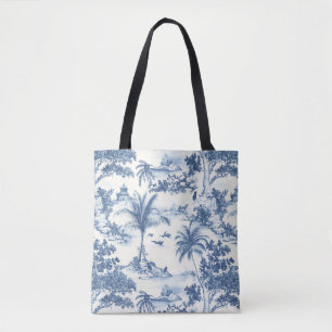 Tropical Toile De Jouy Tygkasse