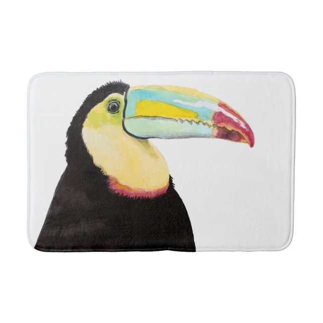 Tropical Toucan Bird Badrumsmatta (Framsidan)