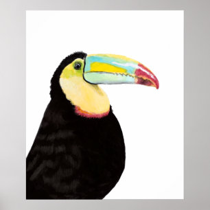 Tropical Toucan Bird Poster