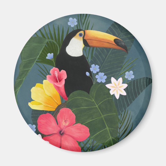 Tropical Toucan i Wilderness Magnet (Framsidan)