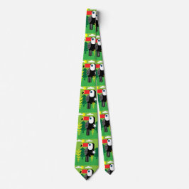 Tropical Toucan Neck Tie Slips