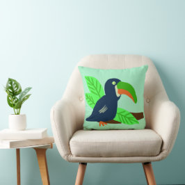 Tropical Toucan på Gren Kudde