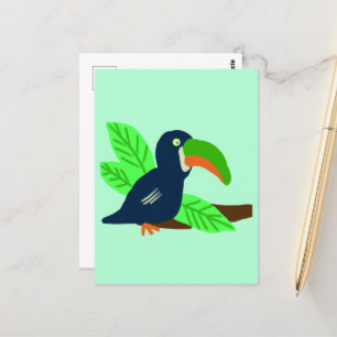 Tropical Toucan på Gren Vykort