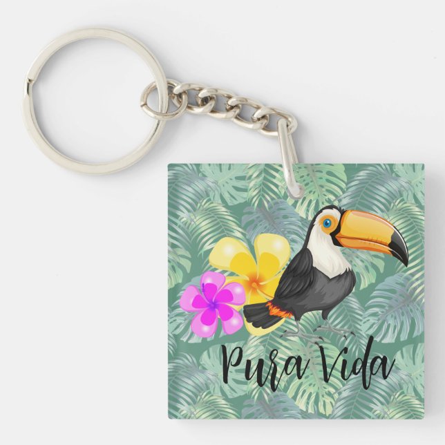 Tropical Toucan Pura Vida Design (Framsidan)