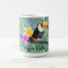 Tropical Toucan Pura Vida Kaffemugg