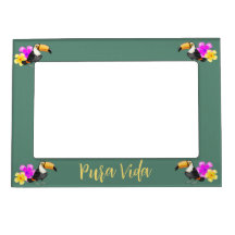 Tropical Toucan Pura Vida Magnetic Photo Ram