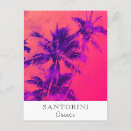 *~* Tropical Travel AP25 Personalize ... Handflata Vykort