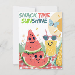 Tropical Treats Festinöjdning – Sött Sommar Ba Vykort