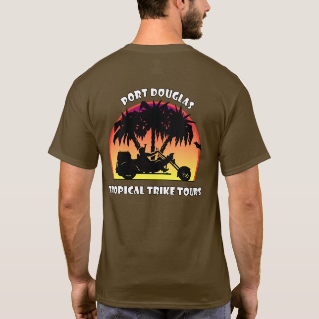 Tropical Trike Tours T-Shirt (Baksida)