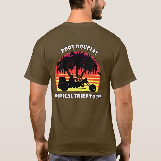 Tropical Trike Tours T-Shirt (Baksida)