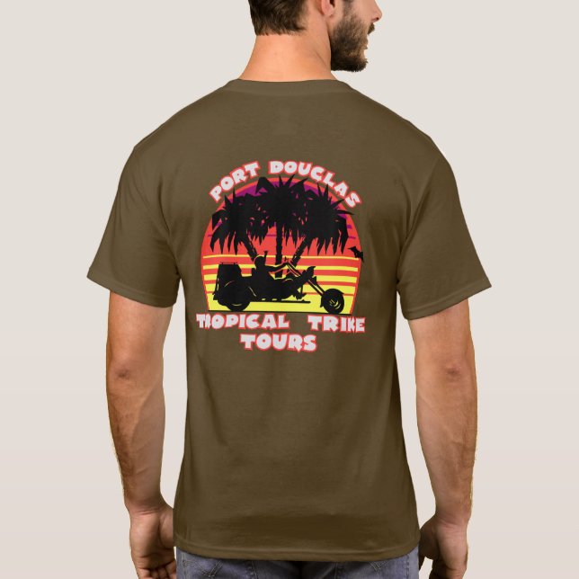 Tropical Trike Tours T-Shirt (Baksida)