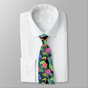 Tropical Tucan och Löv Rainforest Slips