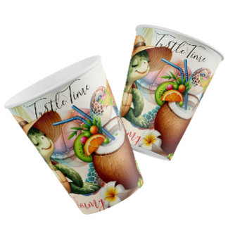 Tropical Turtle Vibes –Summer Beach Escape Art Kaffemugg