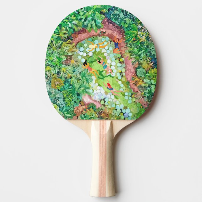 Tropical Vacay Pingisracket (Framsidan)