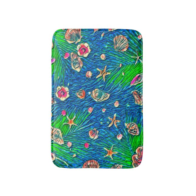 Tropical Vibes Badrumsmatta (Framsidan (Vertikal))