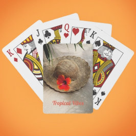 Tropical Vibes Beachy Anpassade Casinokort