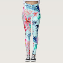 Tropical Vibes | Blommigt Leggings