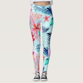 Tropical Vibes | Blommigt Leggings