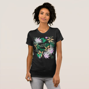 Tropical Vibes Löv Plants T Shirt