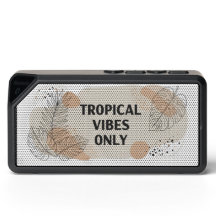 Tropical Vibes Only Bluetooth-högtalardesign