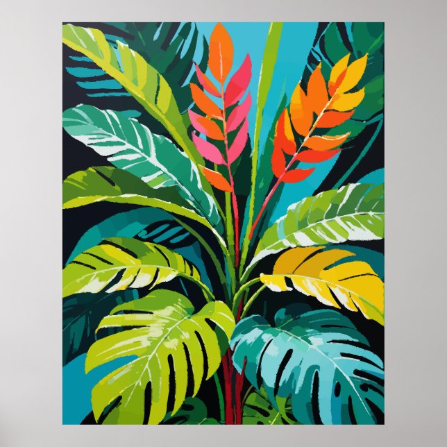 Tropical Vibes Poster (Framsidan)