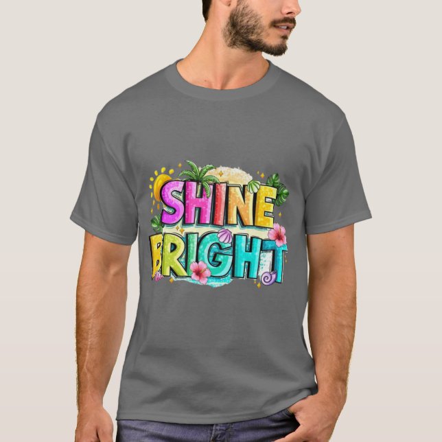 Tropical Vibes T Shirt (Framsida)