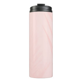 Tropical Vibes Tumbler - Aqua med rosafärgade palm
