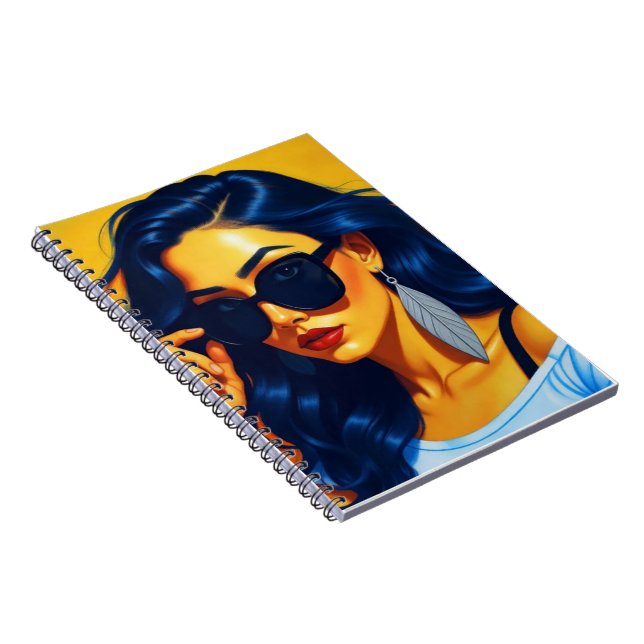 Tropical Vibrance Photo Book Anteckningsbok (Högra Sidan)