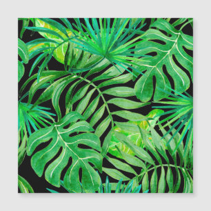 Tropical Watercolor Löv: Seamless Elegance.