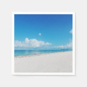 Tropical White Sand Beach Pappersservett