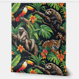 Tropical Wildlife Paradise Self Adhesive