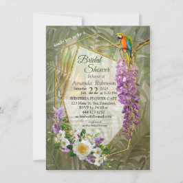 Tropical Wisteria Paradise vid Golden Palace Inbjudningar